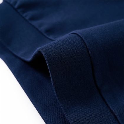 Детски суитшърт рокля, нейви, 104