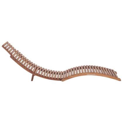 Сгъваеми шезлонги, 2 бр, тикова дървесина масив