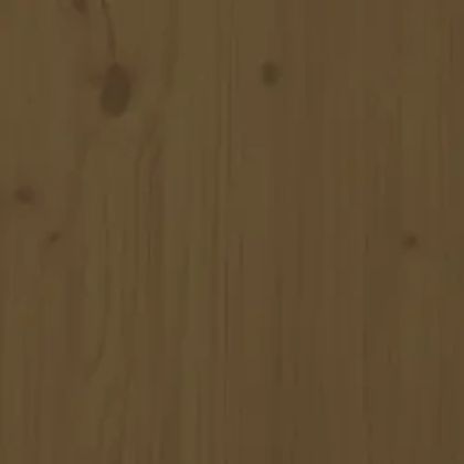 Рамка за легло, меденокафява, дърво масив, 200x200 см