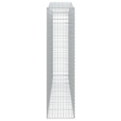 Кошници габион арка 10 бр 400x50x200/220 см поцинковано желязо