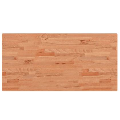 Плот за маса 100x50x2,5 см правоъгълен масивен бук