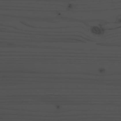 Нощни шкафчета, 2 бр, сиви, 40x34x55 см, борово дърво масив