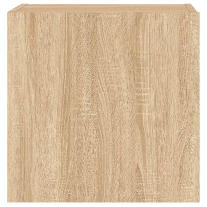ТB стенен шкаф, сонома дъб, 40,5x30x40 см, инженерно дърво
