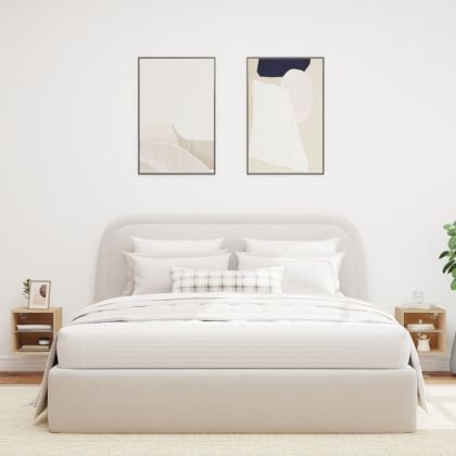 Стенни ТВ шкафове с LED лампи, 2 бр, сонома дъб, 30x28,5x30 см