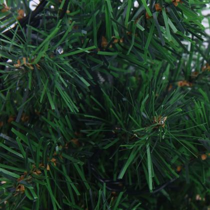 Коледни елхи за пътеки 6 бр с многоцветни LED 45 см PVC