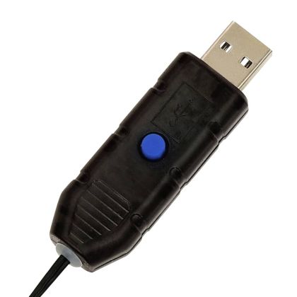 Усукана осветена коледна елха със саксия, бяла, 120 см, PVC