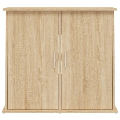 Стойка за аквариум, дъб сонома, 81x36x73 см, инженерно дърво