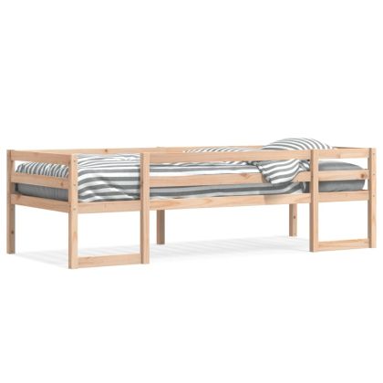 Рамка за детско легло, 90x200 см, масивна борова дървесина