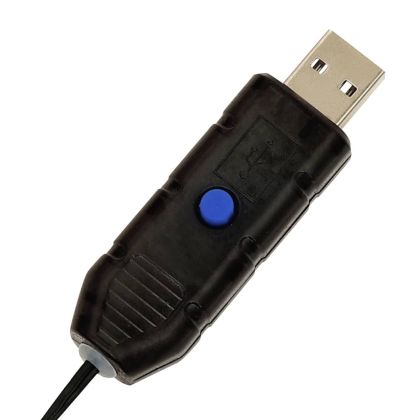 Усукана осветена коледна елха със стойка, бяла, 150 см, PVC