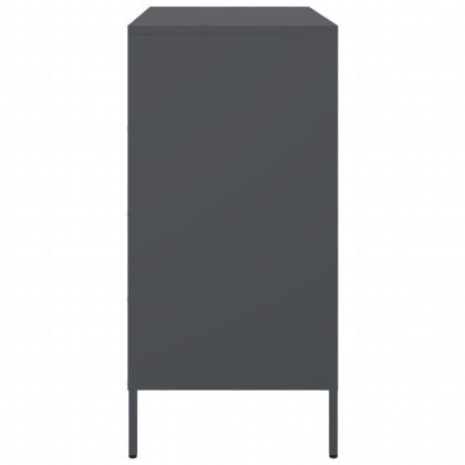Бюфет, антрацит, 68x39x79 см, стомана