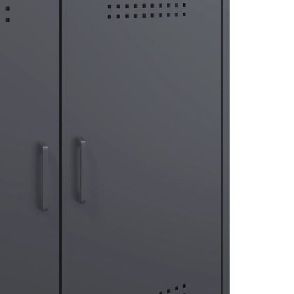 Бюфет, антрацит, 68x39x79 см, стомана