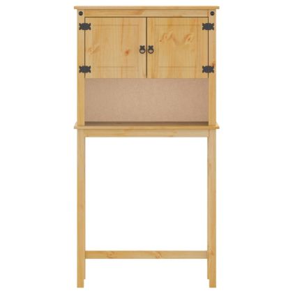 Шкаф за пералня за баня "Corona" масивна борова дървесина