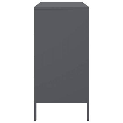 Бюфет, антрацит, 68x39x79 см, стомана