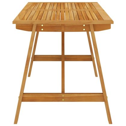 Градински трапезен комплект, 5 части, черен