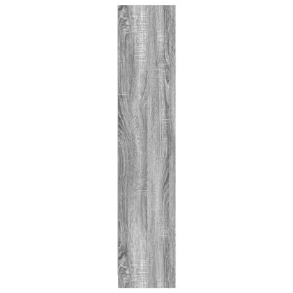 Библиотека, сив сонома, 57x28,5x107,5 см, инженерно дърво