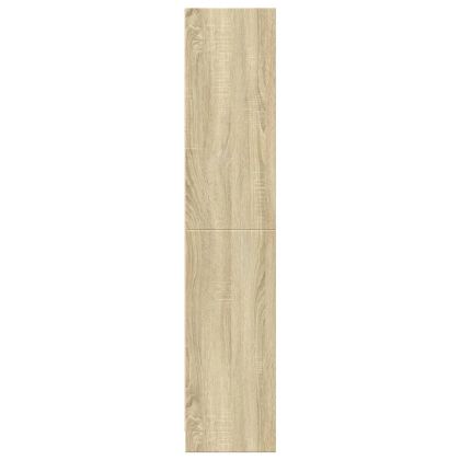 Библиотека, сонома дъб, 57x28,5x107,5 см, инженерно дърво