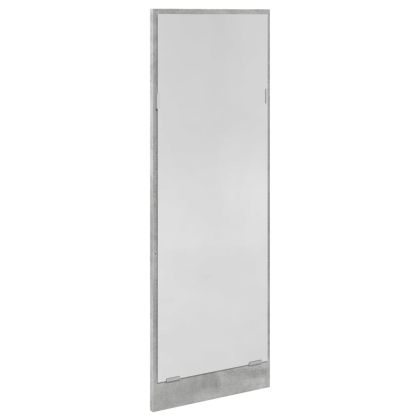 Комплект 4 части мебели за антре, бетонно сиви, инженерно дърво