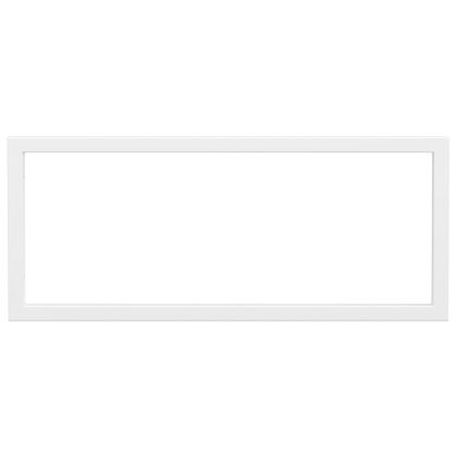 Рафтови скоби за мивка, 2 бр, бял, правоъгълни, стомана