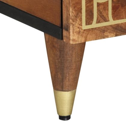 Кафе маса, 80x50x40 см, мангово дърво масив