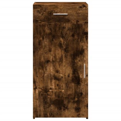 Бюфет, опушен дъб, 45x42,5x93 см, инженерно дърво