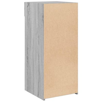 Сайдборд, сив сонома, 40x42,5x93 см, инженерно дърво