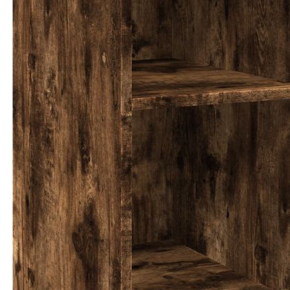 Бюфет, опушен дъб, 30x41x93 см, инженерно дърво