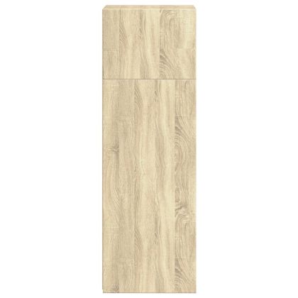 Висок шкаф, сонома дъб, 40x41x124 см, инженерно дърво