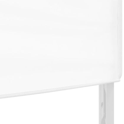 Сгъваема парти палатка, бяла, 3x6 м