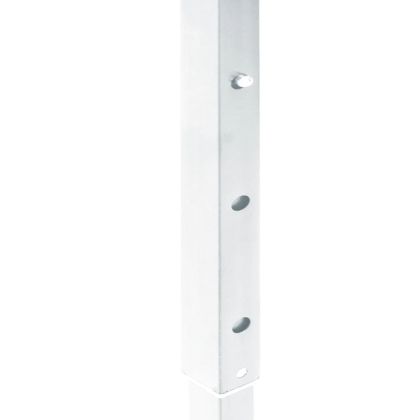 Сгъваема парти палатка, бяла, 3x6 м