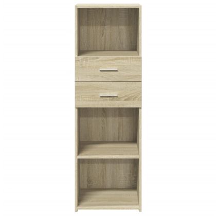 Висок шкаф, сонома дъб, 40x42,5x124 см, инженерно дърво