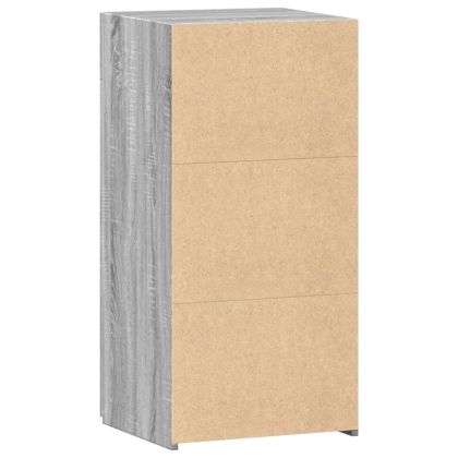 Бюфет, сив сонома, 45x42,5x93 см, инженерно дърво