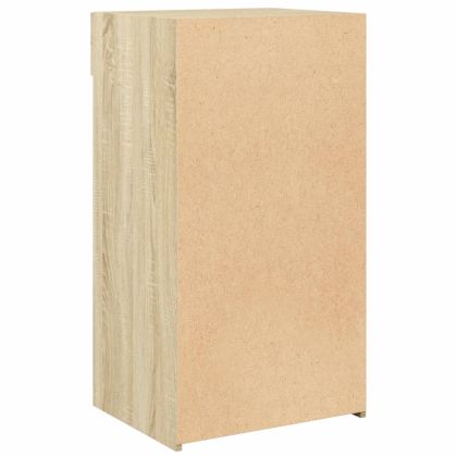 Сайдборд, дъб сонома, 50x42,5x93 см, инженерно дърво