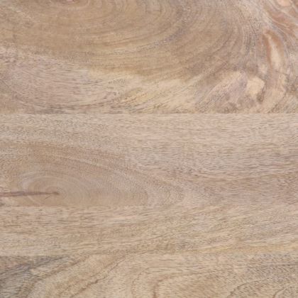 ТВ шкаф, бял, 70x34x46 см, масивно мангово дърво