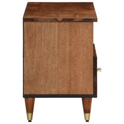 ТВ шкаф, 80x33x46 см, мангово дърво масив