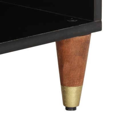 ТВ шкаф, 80x33x46 см, мангово дърво масив