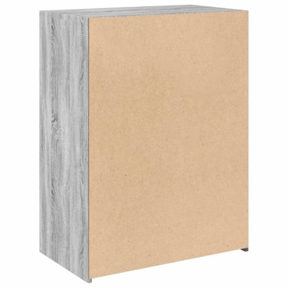 Бюфет, сив сонома, 70x41x93 см, инженерно дърво