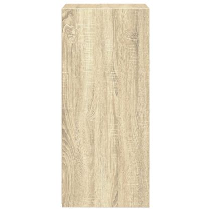 Сайдборд, дъб сонома, 45x41x93 см, инженерно дърво