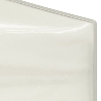 Сгъваема парти шатра, кремава, 3x6 м