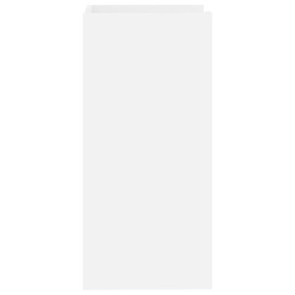 Бюфет, бял, 45x35x75 см, инженерно дърво