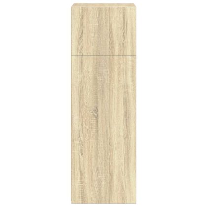 Висок шкаф, сонома дъб, 50x41x124 см, инженерно дърво