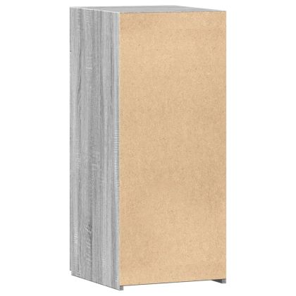 Сайдборд, сив сонома, 40x42,5x93 см, инженерно дърво