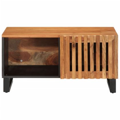 Кафе маса, 80x51x40 см, масивна акация