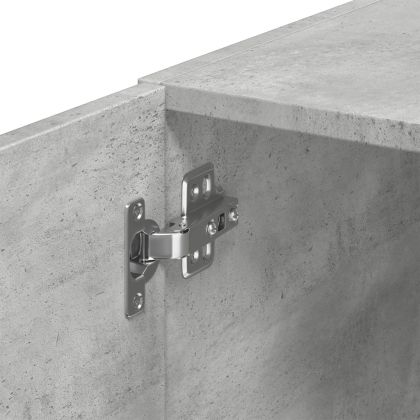 Стенен шкаф, бетонно сив, 50x42,5x40 см, инженерно дърво