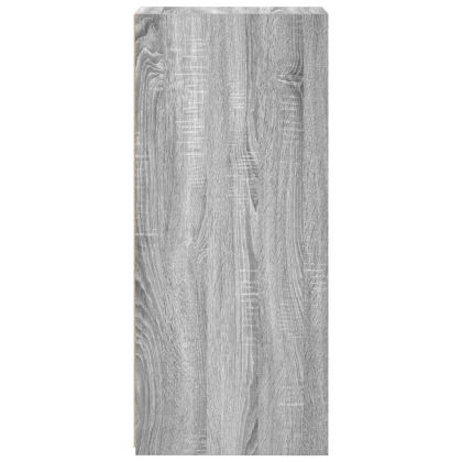 Бюфет, сив сонома, 30x41x93 см, инженерно дърво