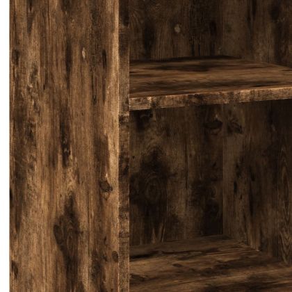 Бюфет, опушен дъб, 40x41x93 см, инженерно дърво