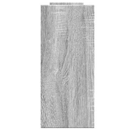 Органайзер за бюро, сив сонома, 38,5x17x39 см, инженерно дърво