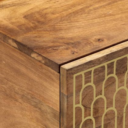 Кафе маса, 80x50x40 см, мангово дърво масив