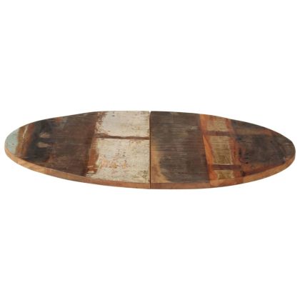 Кръгъл плот за маса, 70 см, 15-16 мм, регенерирано дърво масив