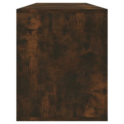 ТB шкаф, опушен дъб, 130x35x50 см, инженерно дърво