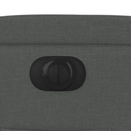 Електрически наклоняем стол, тъмносив, текстил